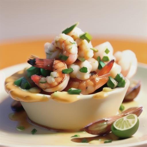 Shrimp with Orange Beurre Blanc