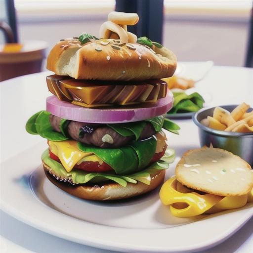 Beef and caramelised onion sandwich