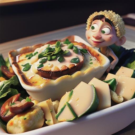 Cauliflower Gratin with Couscous and Parmesan