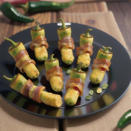 Tikka Chicken Jalapeno Poppers