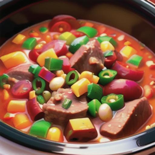 Easy Slow Cooker Chili