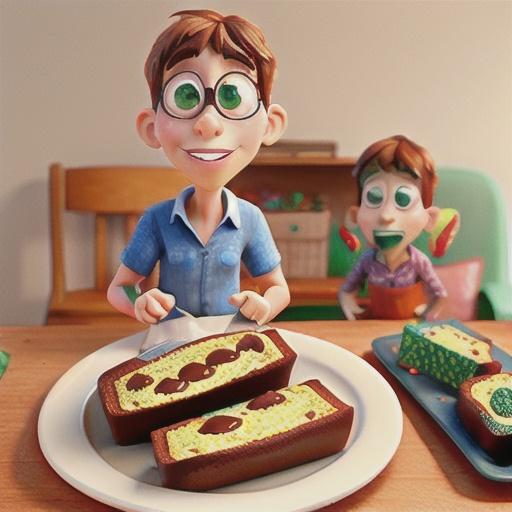 Chocolate crumble loaf