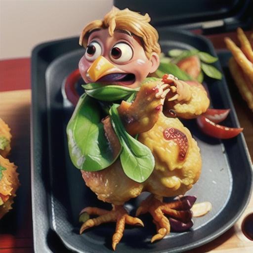 Ayam goring (Fried chicken)