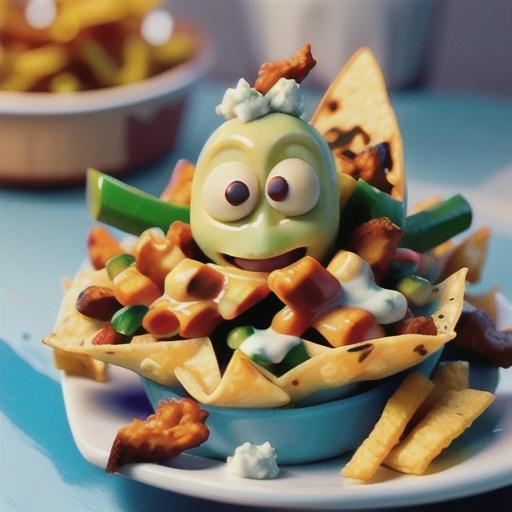 Buffalo Chicken Nachos