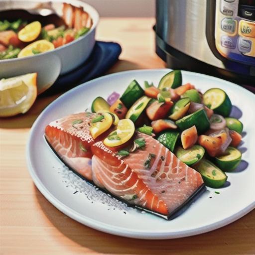 Instant Pot Frozen Salmon