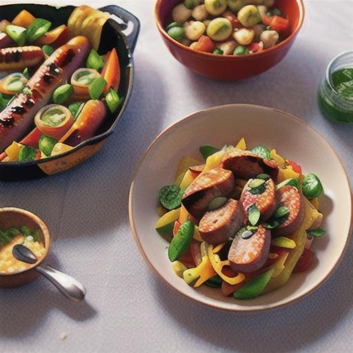 Autumn Ratatouille with Hillshire Farm Smoked Sausage