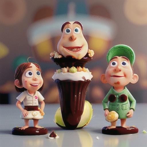 Mini Waffle Pops with Chocolate, Coconut, and Macadamia Nuts