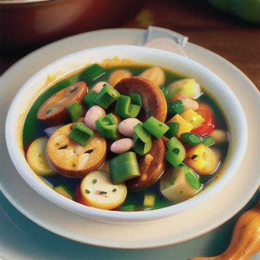 White Bean and Tomatillo Soup