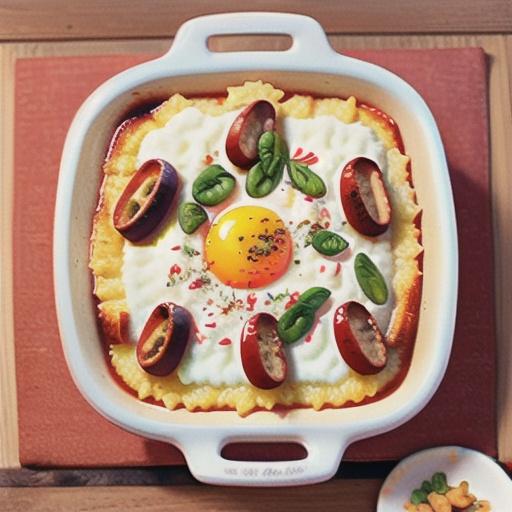 Grits, Sausage, and Egg Casserole