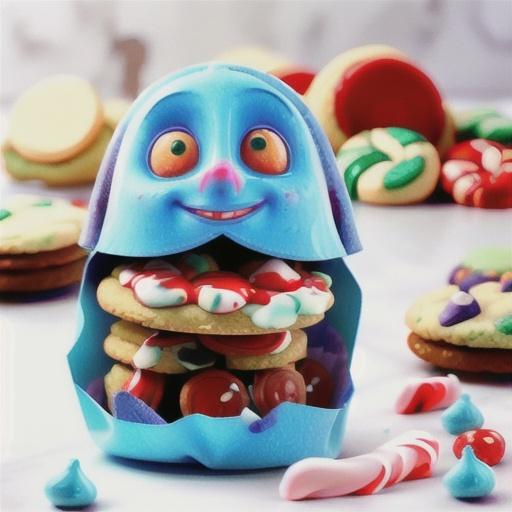 Peppermint Stuffed Cookies