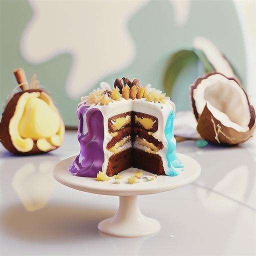 Carrot Cake with Coconut