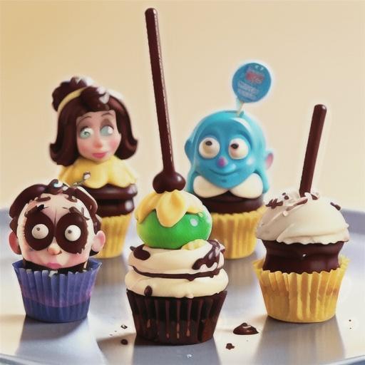 Boston Cream Cake Pops