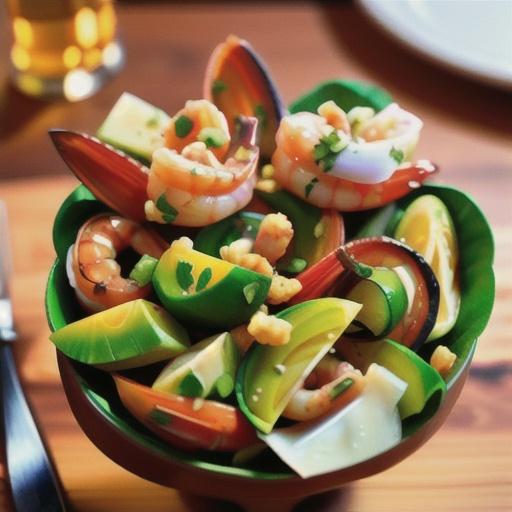 Shrimp Salad Italiano (lighter recipe)
