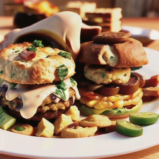 Cowboy Casserole with Biscuits