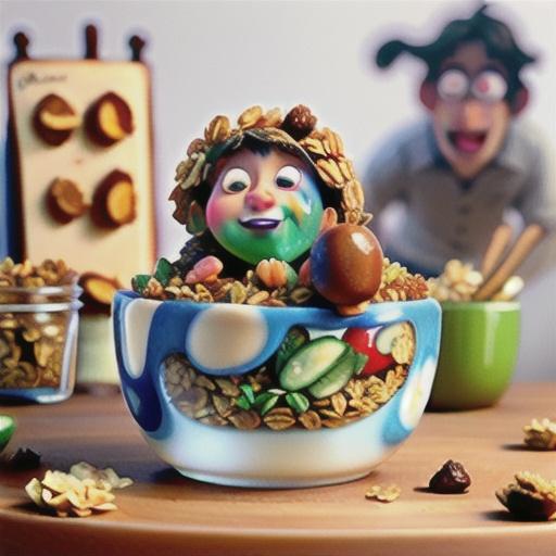 Crunchy seed granola topping