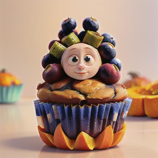 Skinny Blueberry Orange Muffins