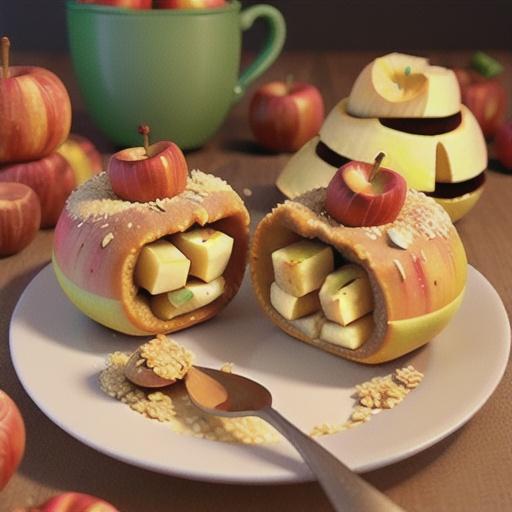 Oat-Stuffed Apples