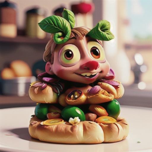 Ratatouille foccacia