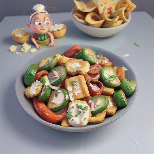 Spicy Ranch Cauliflower Crackers