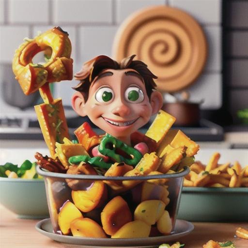 Skinny Crispy Pretzel-Coated Chicken