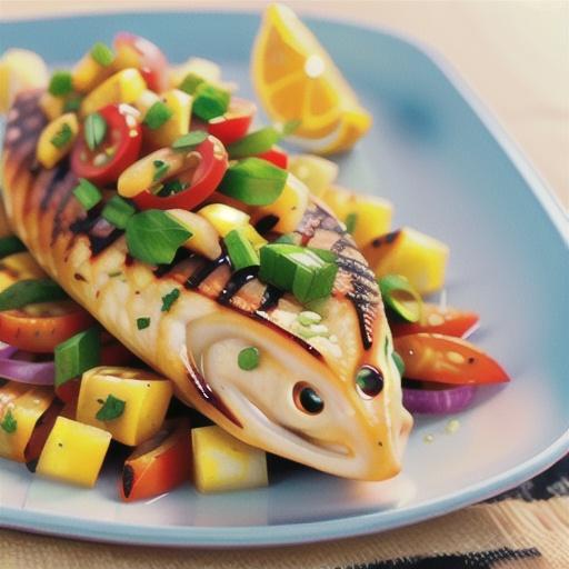 Grilled Lemon Pepper Catfish