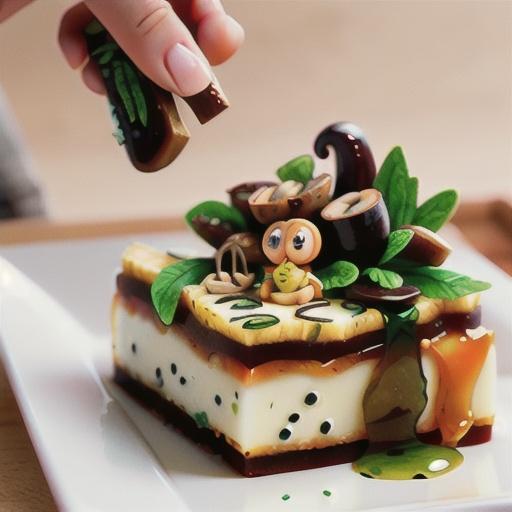 Wild mushroom country terrine