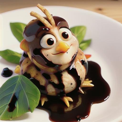 Roast Quail with Balsamic Reduction