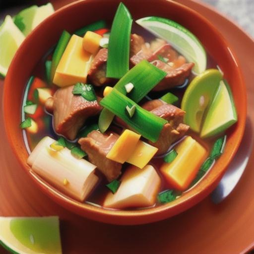 Mexican Oxtail Beef Soup