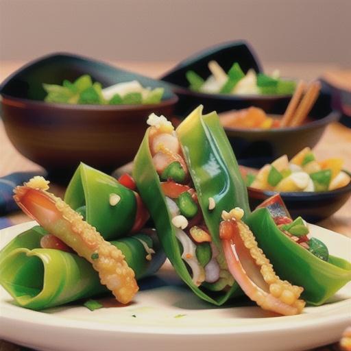 Fried Shrimp Spring Rolls