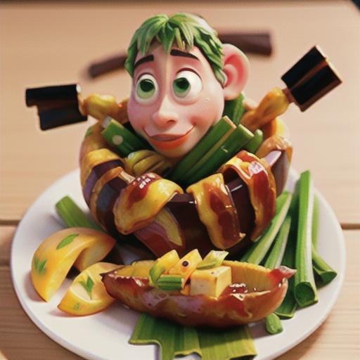 Bacon-Wrapped Potatoes with Honey-Scallion Sauce