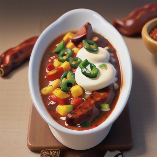 Chili with Chorizo and Chocolate