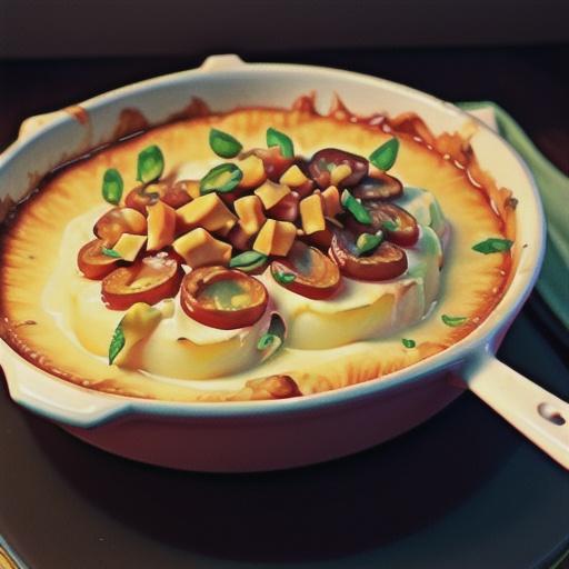 Double Cheesy Au Gratin Potatoes