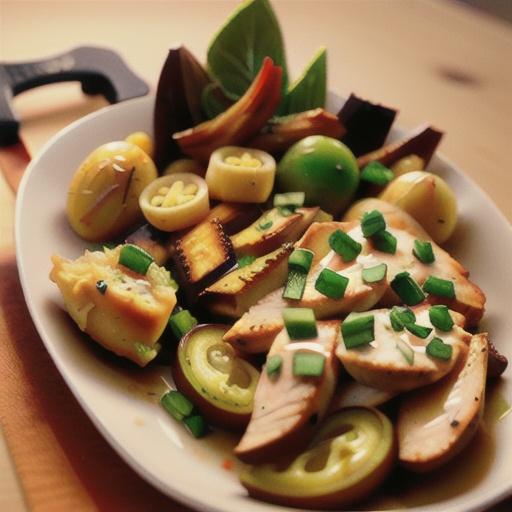 Crunchy Garlic Chicken