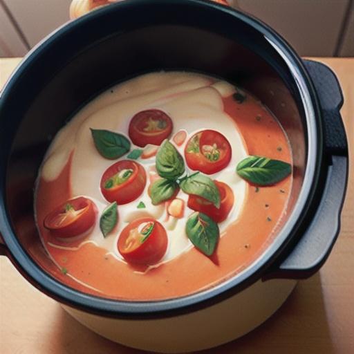 Slow Cooker Creamy Tomato Soup