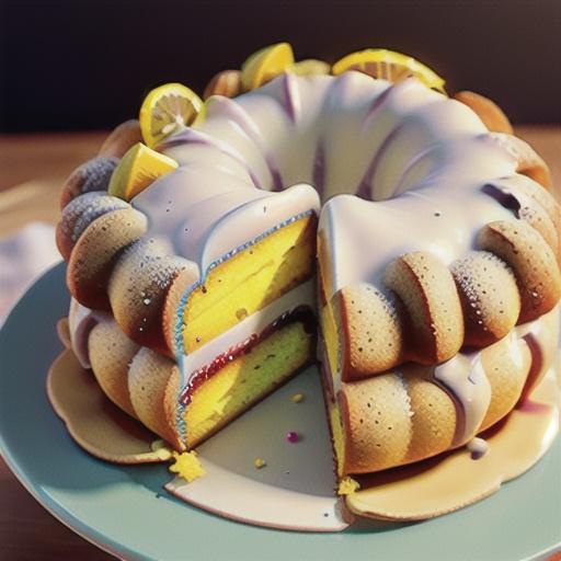 Lemon Poppy Seed Quick Cake