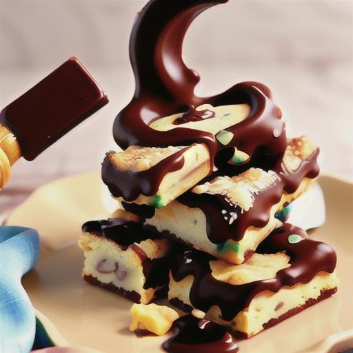 Salted Dulce de Leche Chocolate Chip Cookie Bars