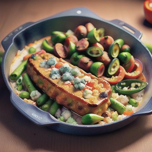 Buffalo Chicken Meatloaf