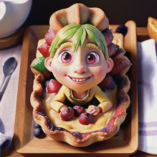 Blueberry Rhubarb Pie