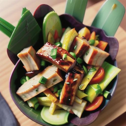 Teriyaki Pork Salad