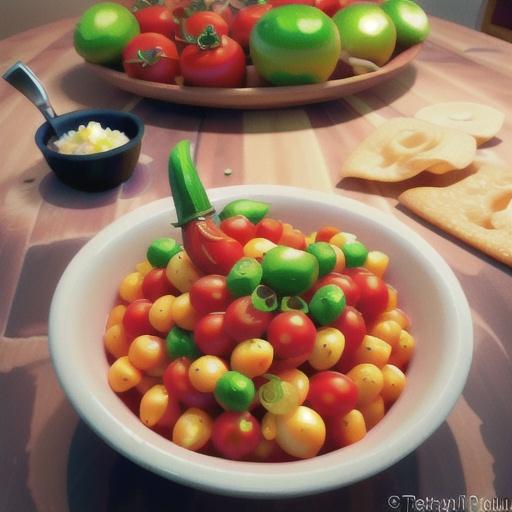 Spicy Fresh Tomato Salsa
