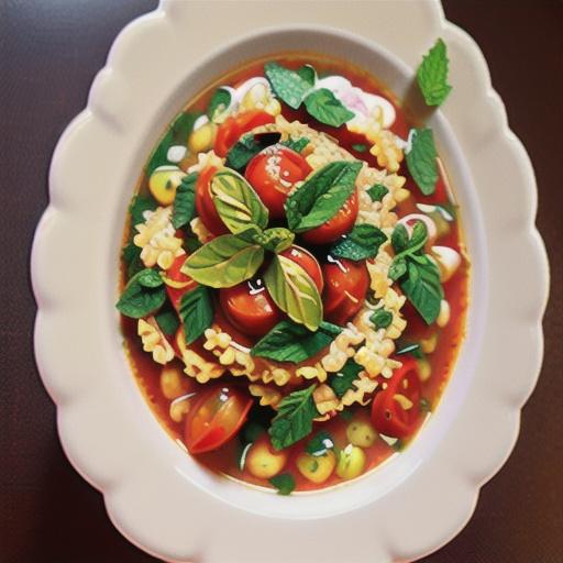 Turkish Red Lentil Soup with Mint