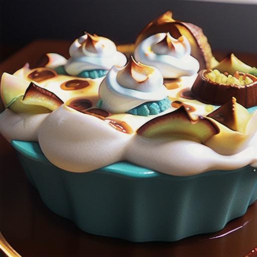 Grandma's Baked Rice Pudding with Meringue