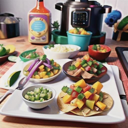 Instant Pot Carnitas with Mango Salsa