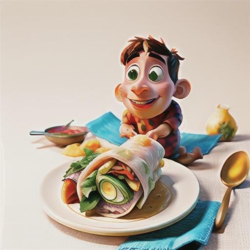 Pork rice paper rolls