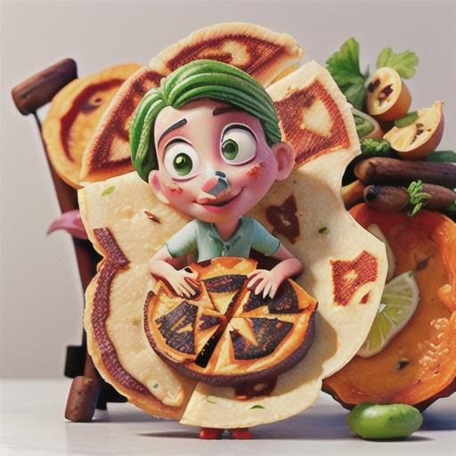 Sweet potato quesadilla