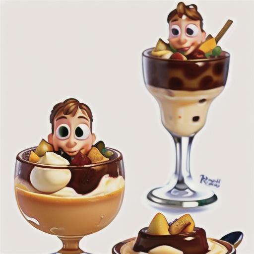 Budino di latte (milk pudding) with marsala-poached fruits