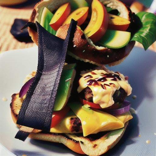 Spicy chicken burgers