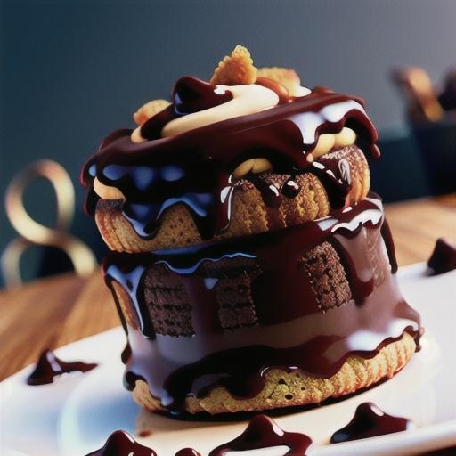 Easy molten chocolate souffle