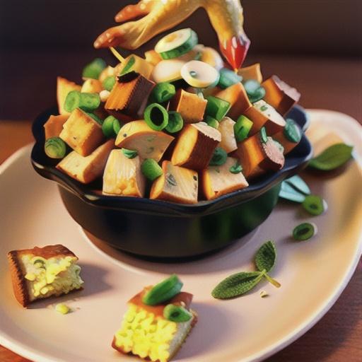 Grandma Standard's Cornbread Dressing