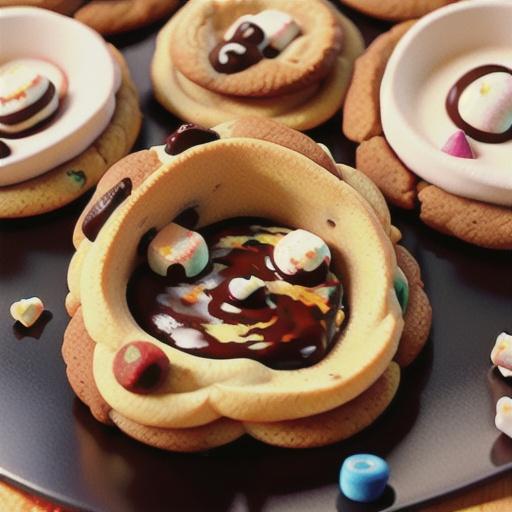 S’mores Chocolate Chip Cookies